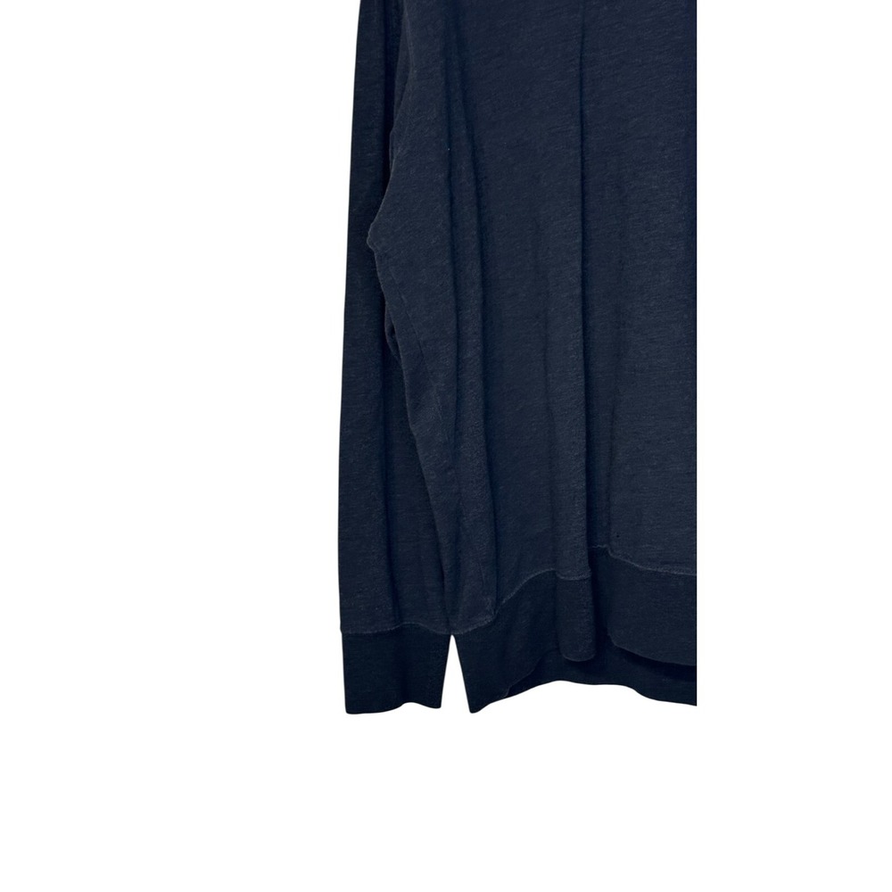 Daniel Cremieux Men's Sweater Long Sleeve Pullover Mock Neck Logo Cotton Gray XL - Picture 3 of 10
